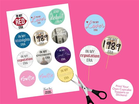 44 Printable topper cupcake ideas .